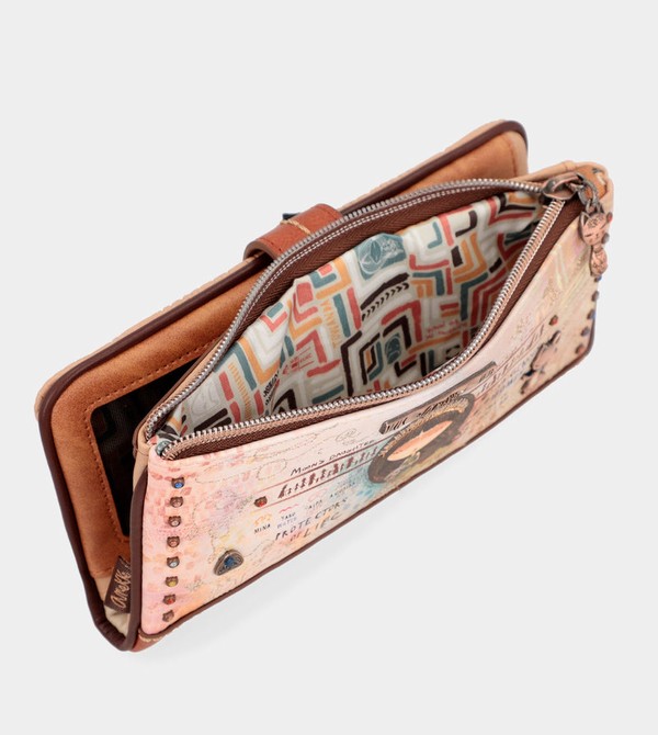 Anekke Menire Large Flexible Rfid Geldbörse | 8694-BFLZR