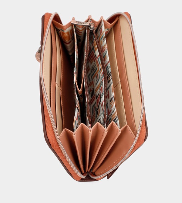 Anekke Menire Large Rfid Embossed Geldbörse | 9481-GQCNI