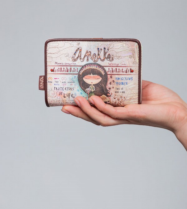 Anekke Menire Medium Rfid Geldbörse | 0569-MPBEK