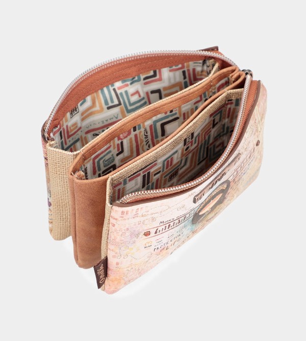 Anekke Menire Triple Compartment Coin Geldbörse | 1645-RDZBY