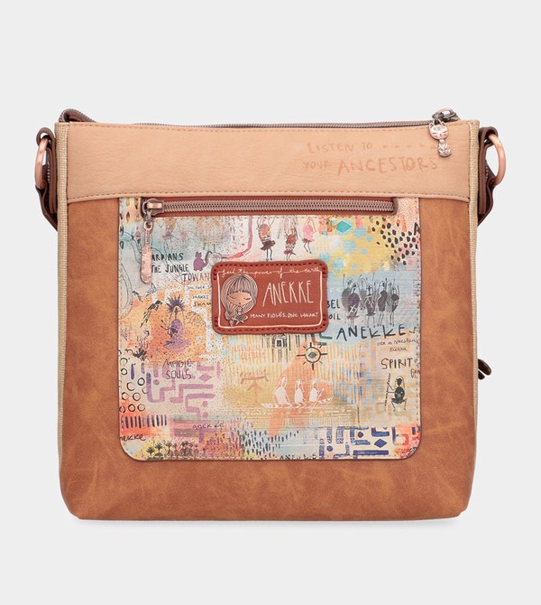 Anekke Menire With Front Pocket Umhängetasche | 0627-AGUJO