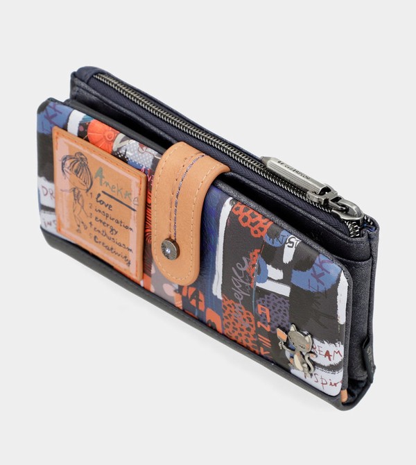 Anekke Nagare Large Flexible Rfid Geldbörse | 2538-IOYKU