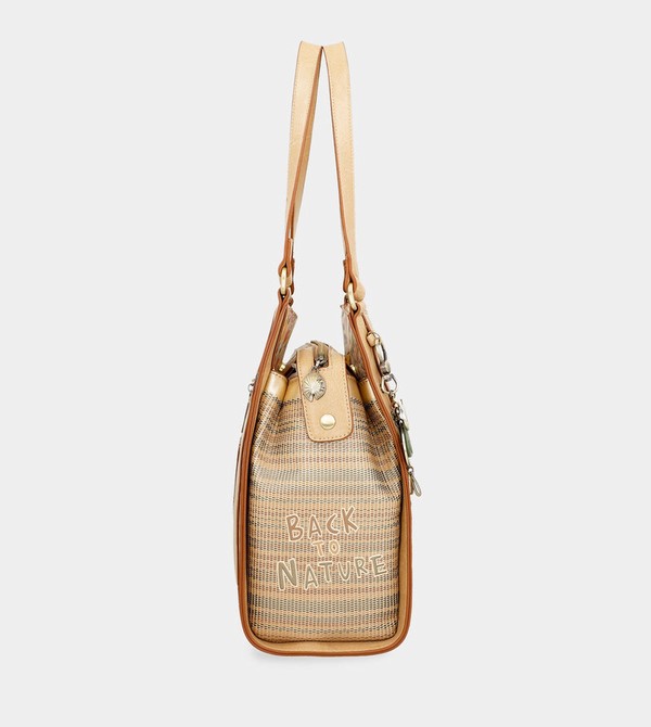 Anekke Nature Pachamama Golden Schultertasche | 6078-SIWKM