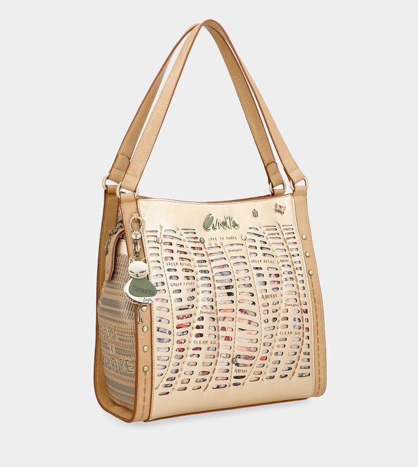 Anekke Nature Pachamama Golden Schultertasche | 6078-SIWKM