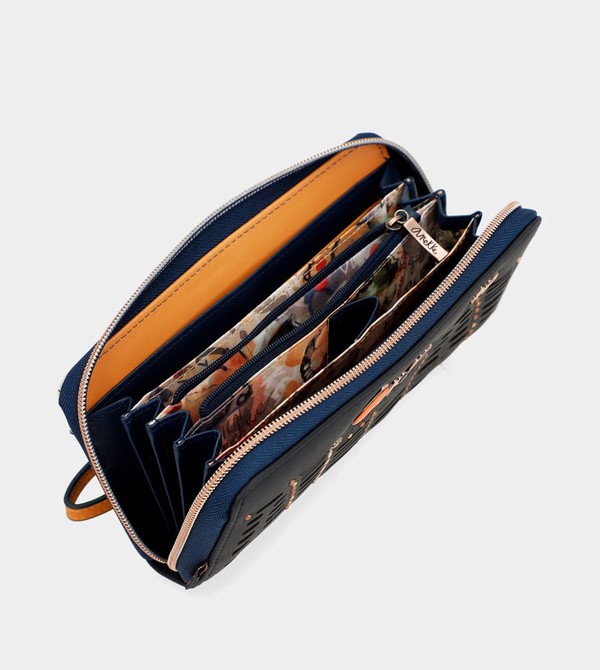 Anekke Nature Pachamama Large Printed Rfid Geldbörse | 9863-IQHWA