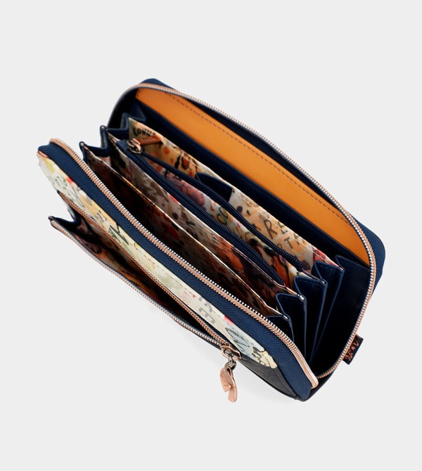 Anekke Nature Pachamama Large Printed Rfid Geldbörse | 9863-IQHWA