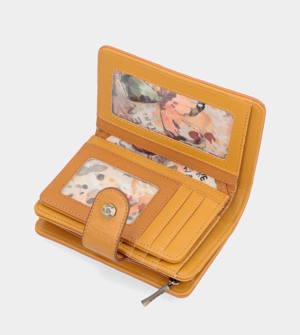 Anekke Nature Pachamama Medium Rfid Ochre Ocher Geldbörse | 3294-SNJKO