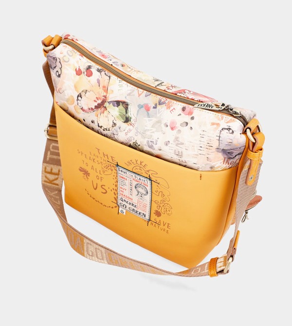 Anekke Nature Pachamama Ochre Large Messenger Umhängetasche | 5628-EYOFC