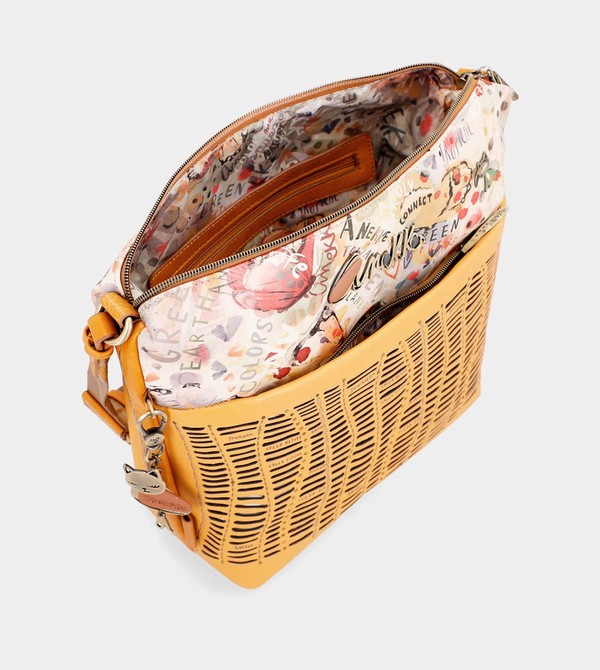 Anekke Nature Pachamama Ochre Large Messenger Umhängetasche | 5628-EYOFC