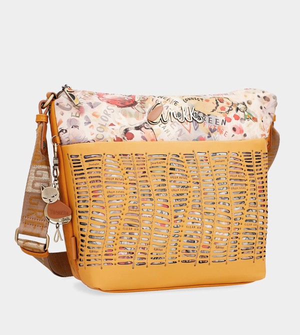 Anekke Nature Pachamama Ochre Large Messenger Umhängetasche | 5628-EYOFC