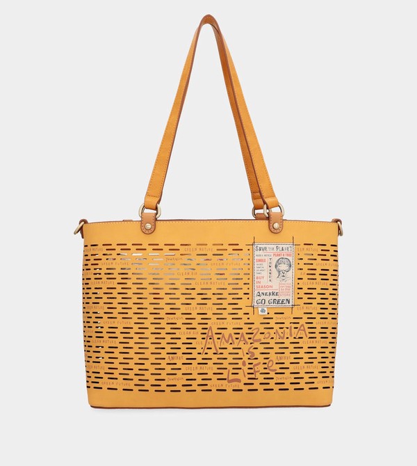 Anekke Nature Pachamama Ochre Large Umhängetasche | 2716-ANPSU