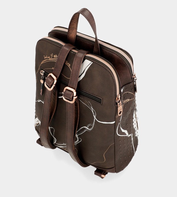 Anekke Nature Shodō 2 Compartment Brown Rucksäcke | 9721-GLYXJ