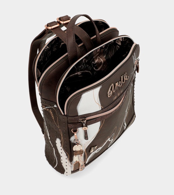 Anekke Nature Shodō 2 Compartment Brown Rucksäcke | 9721-GLYXJ