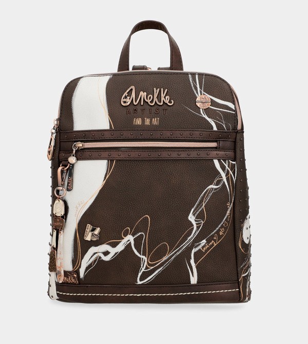 Anekke Nature Shodō 2 Compartment Brown Rucksäcke | 9721-GLYXJ