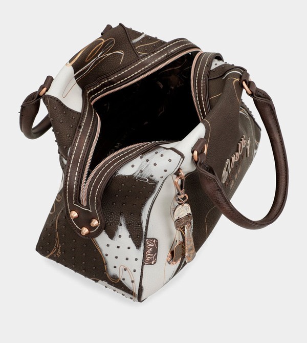 Anekke Nature Shodō Brown 2-handle Umhängetasche | 9140-ZUYBS