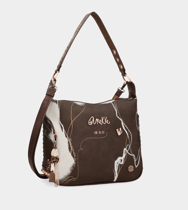 Anekke Nature Shodō Brown Umhängetasche | 1609-JWSXC