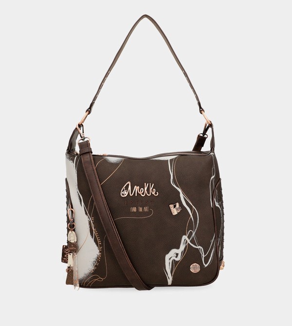 Anekke Nature Shodō Brown Umhängetasche | 1609-JWSXC