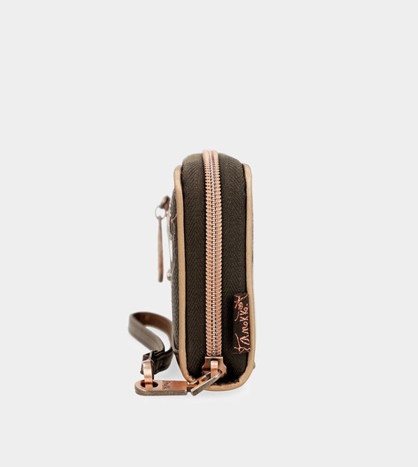 Anekke Nature Shodō Large Brown Rfid Geldbörse | 7108-VDISE