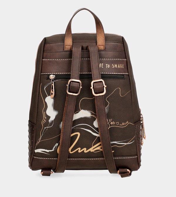 Anekke Nature Shodō Large Brown Rucksäcke | 7813-GYMQT