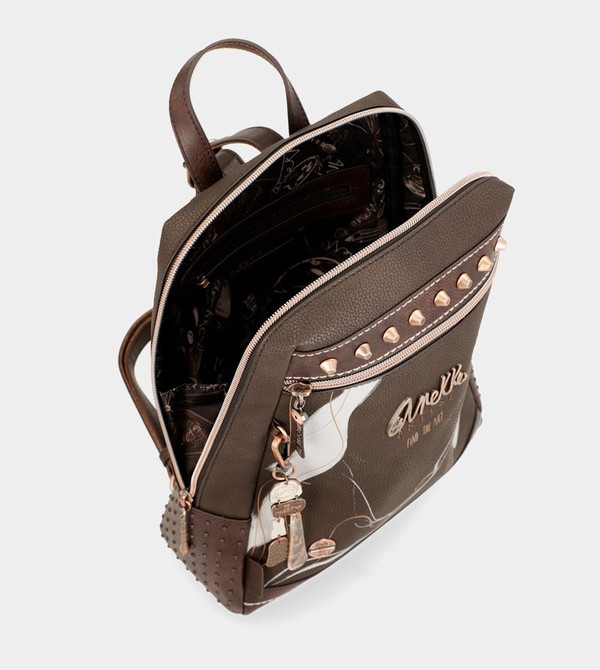Anekke Nature Shodō Large Brown Rucksäcke | 7813-GYMQT