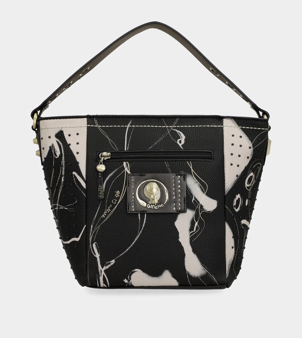 Anekke Nature Shodō Medium Black Umhängetasche | 6851-VMNUY