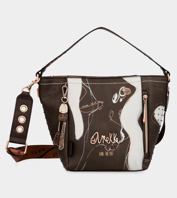 Anekke Nature Shodō Medium Brown Handtasche | 0251-LWAFT