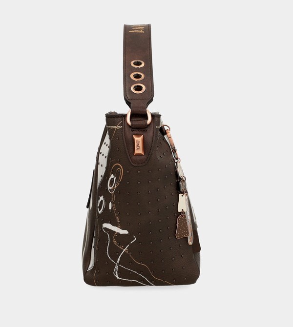 Anekke Nature Shodō Medium Brown Handtasche | 0251-LWAFT