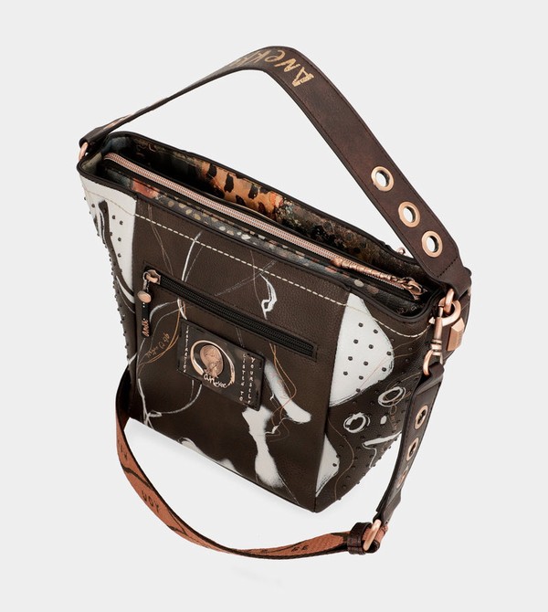 Anekke Nature Shodō Medium Brown Handtasche | 0251-LWAFT