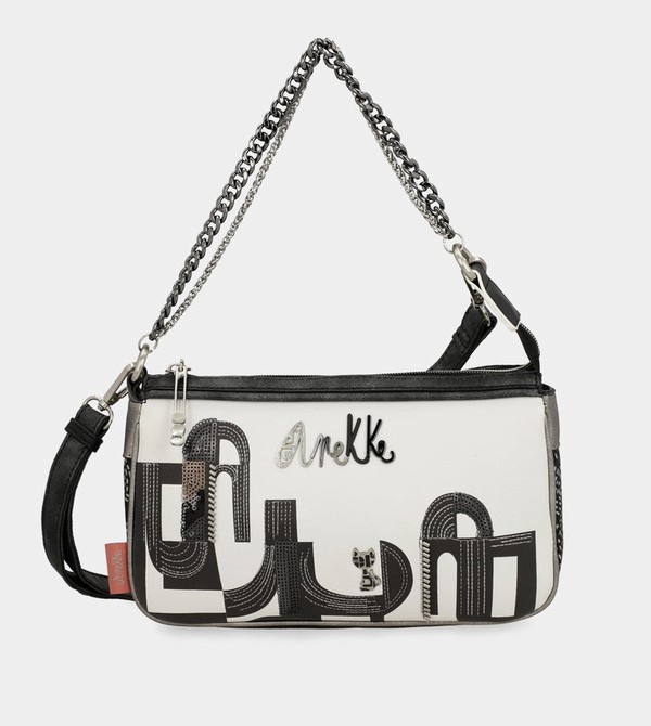 Anekke Nature Sixties Metaluette With Metal Schultertasche | 0528-GAZMO