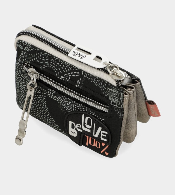 Anekke Nature Sixties Triple-compartment Coin Geldbörse | 2581-RHMPU