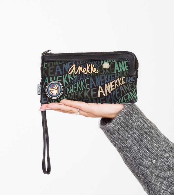 Anekke Nature Woods Coin With Hand Strap Geldbörse | 9360-WHOYB