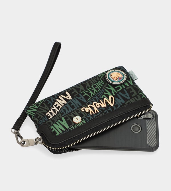 Anekke Nature Woods Coin With Hand Strap Geldbörse | 9360-WHOYB