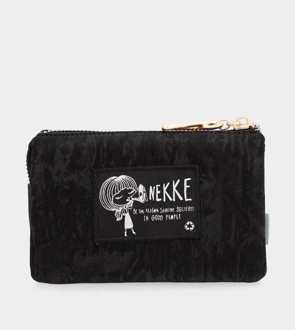 Anekke Nature Woods Triple Compartment Coin Geldbörse | 5801-GZNBX
