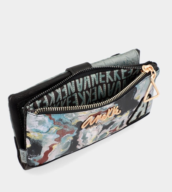 Anekke Nature Woods With Removable Card Holder Geldbörse | 8532-MZPRD
