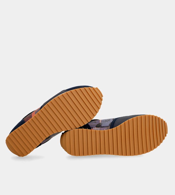 Anekke Navy Blue Palette Patterned Sports Schuhe | 3502-DHVAW