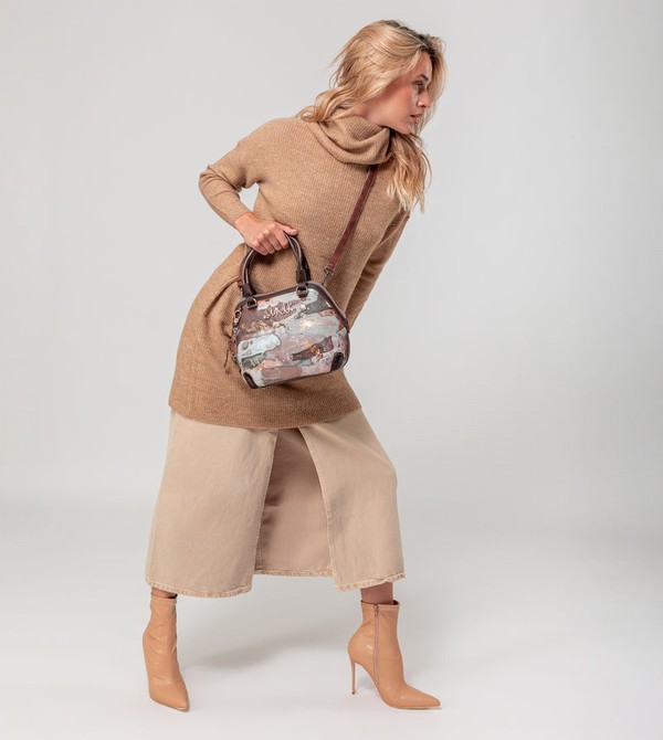 Anekke Outer Short Medium Umhängetasche | 4195-EVPBK