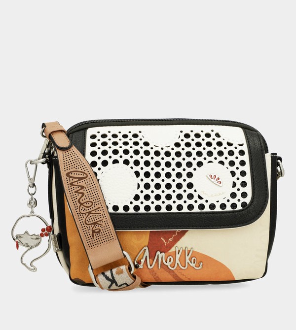 Anekke Oval Flap Alma Umhängetasche | 7956-BZQSJ