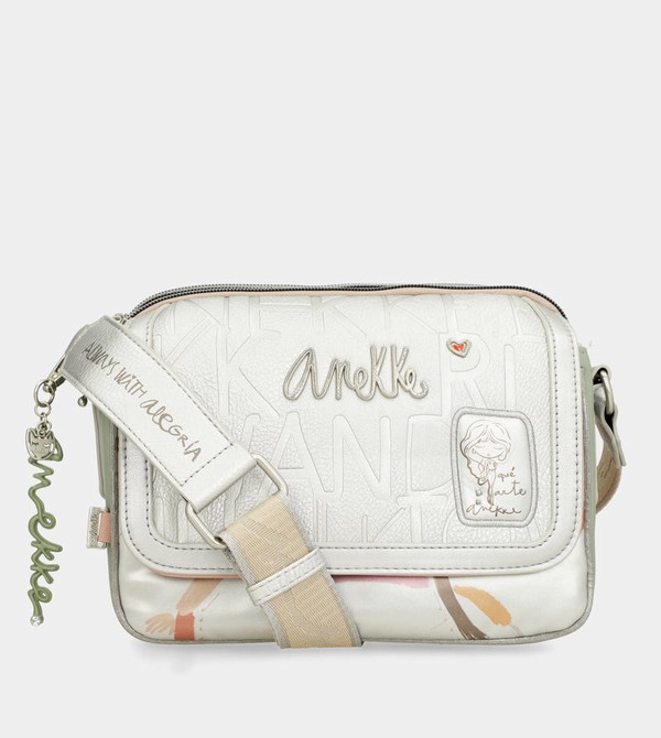 Anekke Oval Flap Alma Umhängetasche | 8231-TGJBL