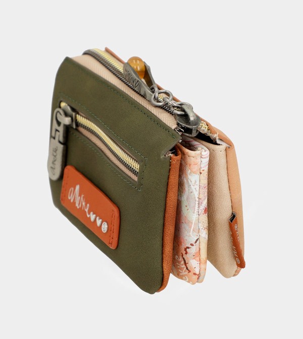 Anekke Peace & Love Camel 3-compartment Coin Geldbörse | 5261-GIBMO