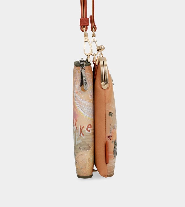Anekke Peace & Love Camel 3-in-1 Rfid Umhängetasche | 7261-UKSCA