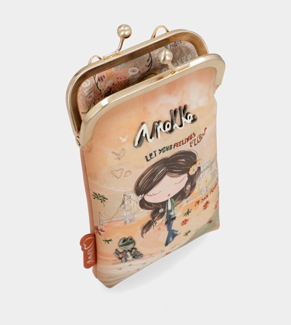 Anekke Peace & Love Camel 3-in-1 Rfid Umhängetasche | 7261-UKSCA