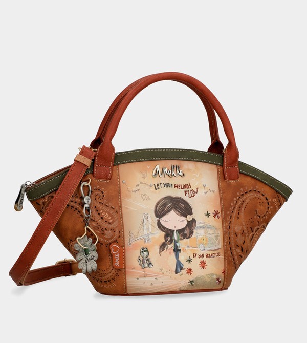 Anekke Peace & Love Camel Basket Umhängetasche | 8027-TNDJY