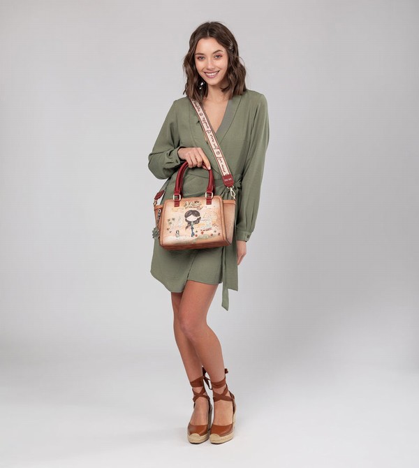 Anekke Peace & Love Camel Bowling Umhängetasche | 4590-VBQPJ