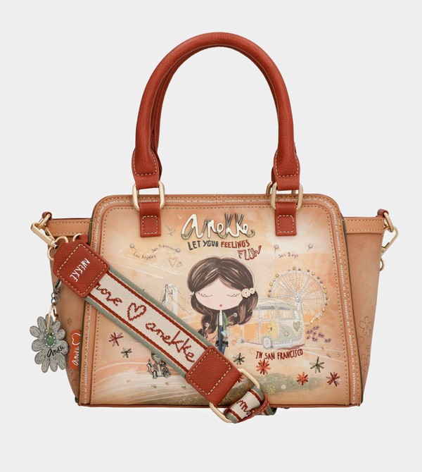 Anekke Peace & Love Camel Bowling Umhängetasche | 4590-VBQPJ