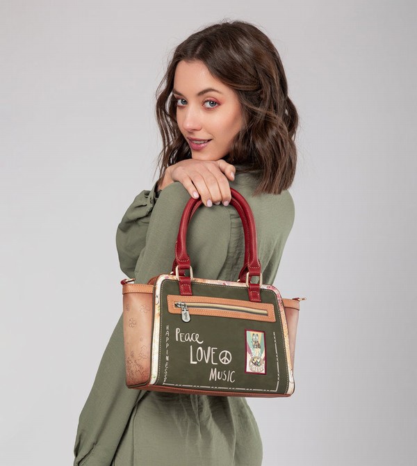 Anekke Peace & Love Camel Bowling Umhängetasche | 4590-VBQPJ