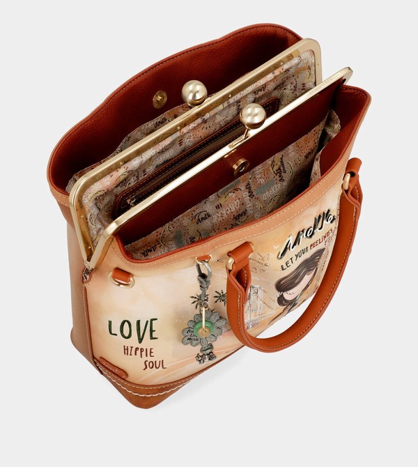 Anekke Peace & Love Camel Kiss Clasp Umhängetasche | 2789-ZOTXK
