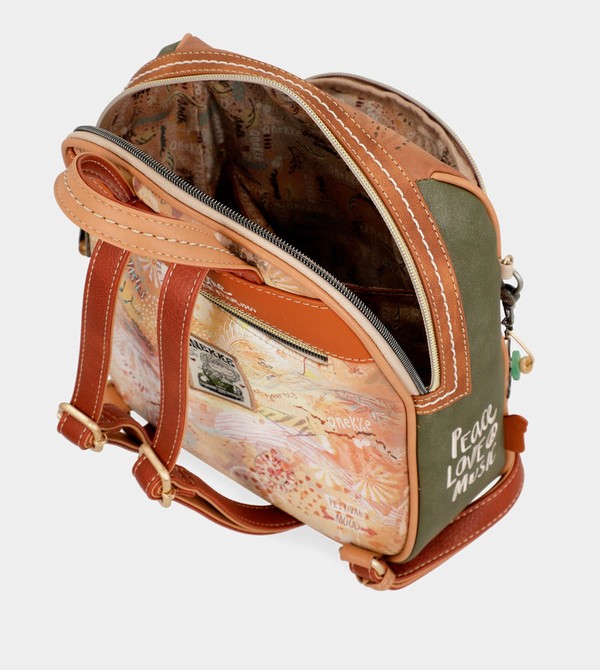 Anekke Peace & Love Camel Medium Rucksäcke | 8217-TWVQD