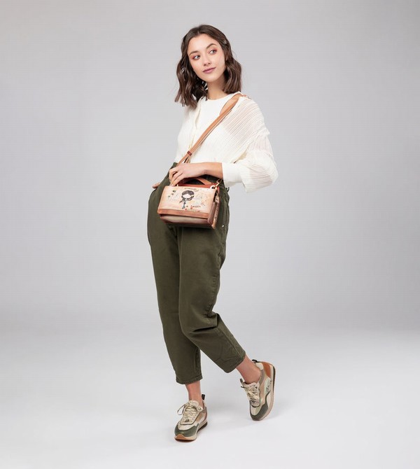 Anekke Peace & Love Camel Mini Umhängetasche | 2175-QAIBL