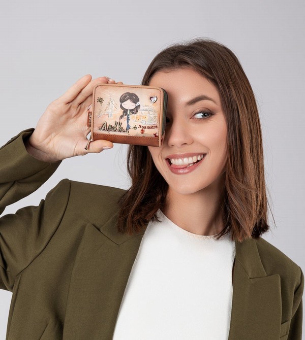 Anekke Peace & Love Camel Rfid Geldbörse | 8532-WFLOV