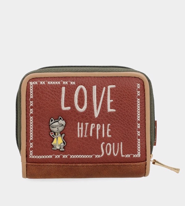 Anekke Peace & Love Camel Rfid Geldbörse | 8532-WFLOV